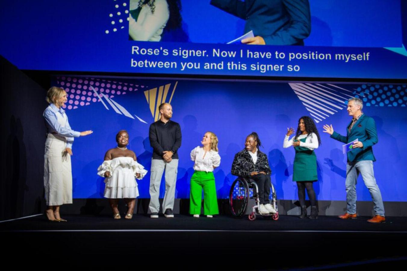 Club CommunicationClub AUses large fonts, clear visuals, microphones and accessible commun... - image 1