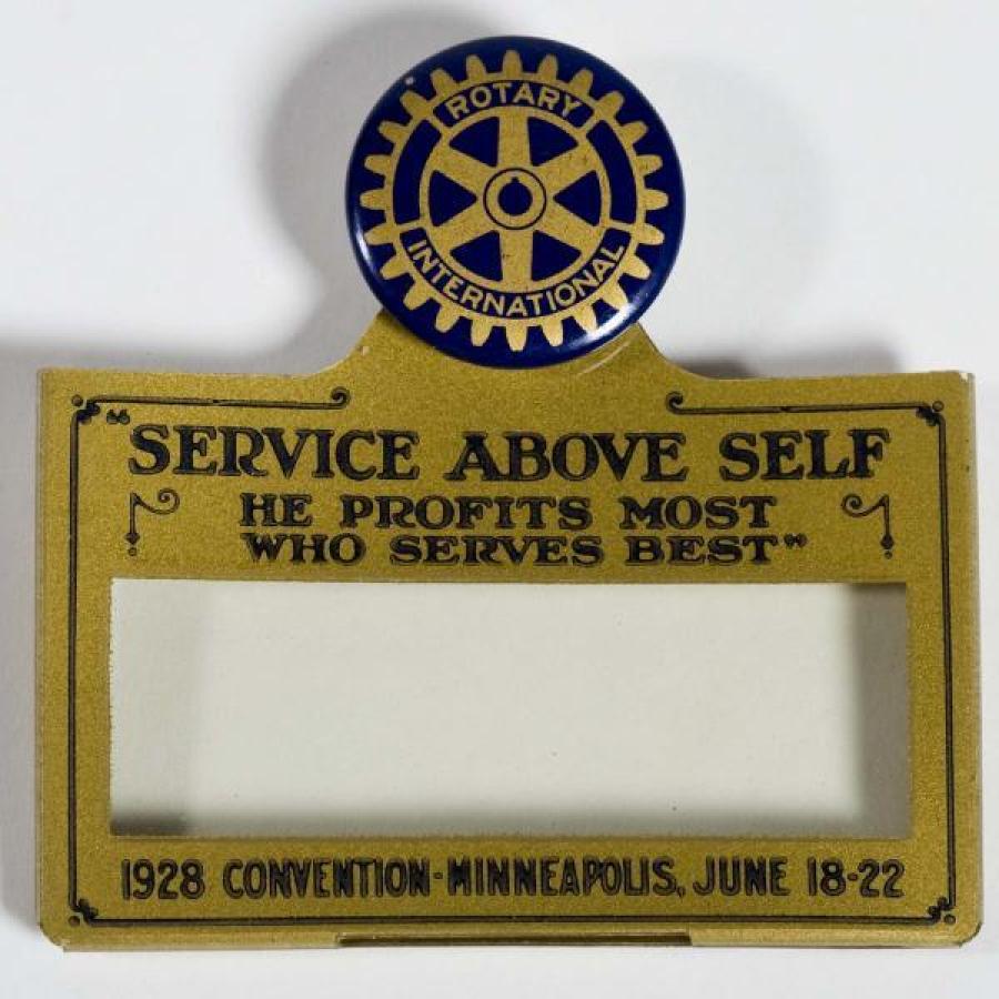 Rotary's Two MottoesIn which year were “Service Above Self” and “He Profits Most Who... - image 1